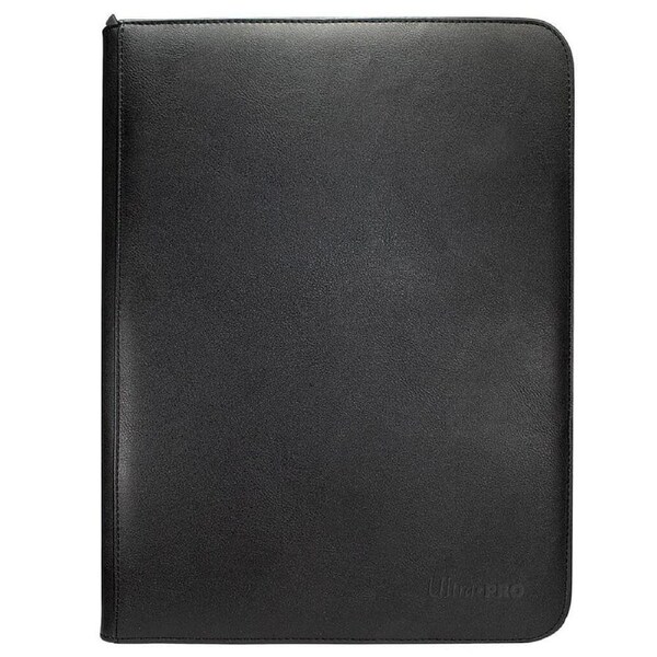 Ultra Pro Vivid 9 Pocket Zippered Pro Binder Black