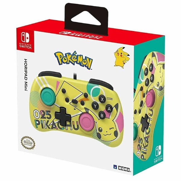 HORI HORIPAD Mini Pikachu POP Controller for Nintendo Switch
