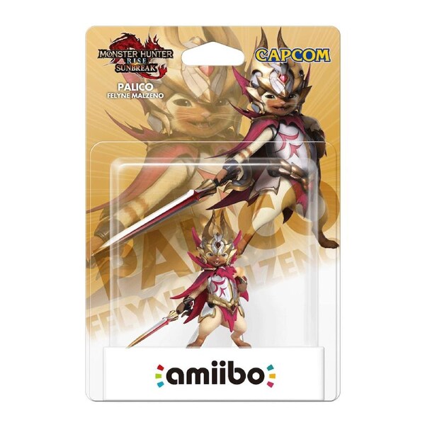 Nintendo Palico Felyne Malzeno Amiibo (Monster Hunter Rise: Sunbreak)