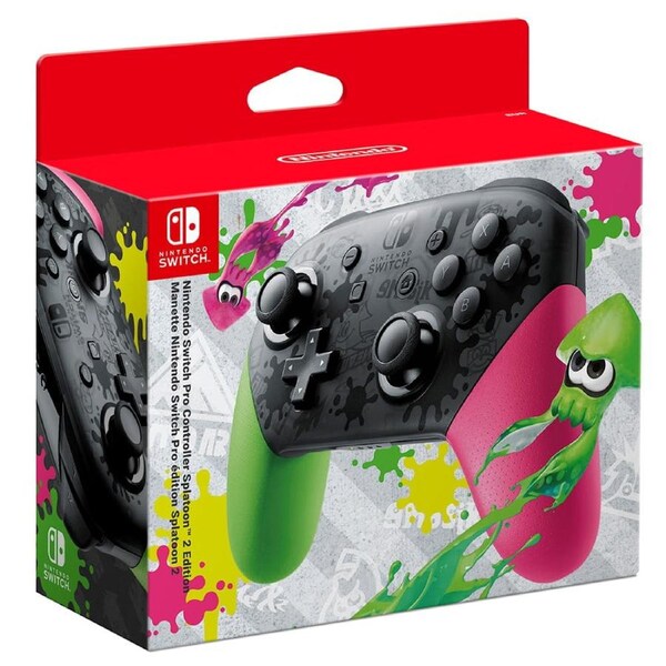 Nintendo Switch Splatoon Pro Controller