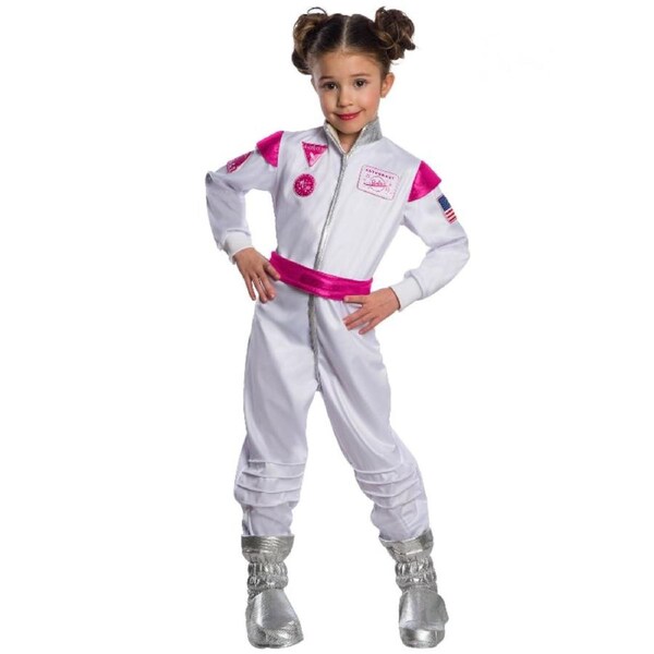 Barbie Astronaut Child Costume Size S 3-4 Years