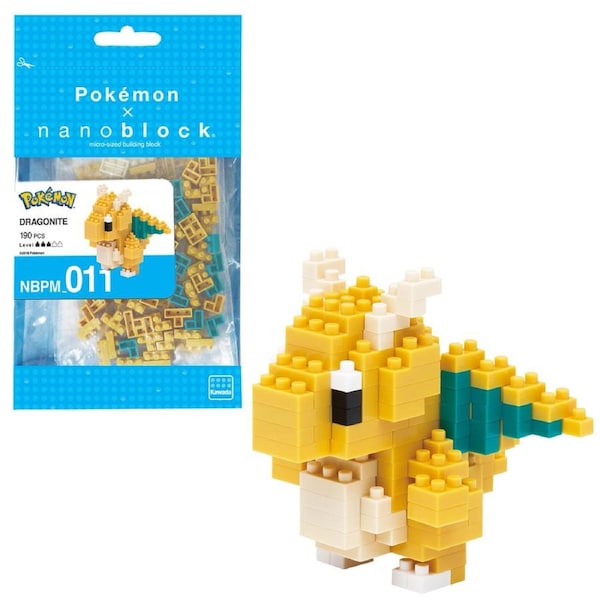 Nanoblock Pokemon Dragonite