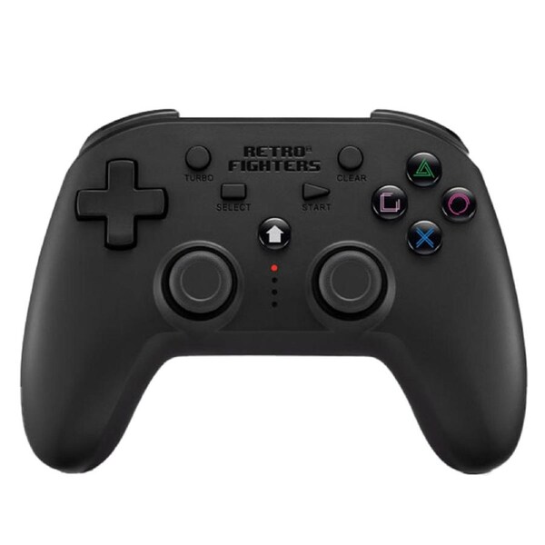 Retro Fighters Defender Bluetooth Edition Next-Gen PS3, PS4, PC Wireless Bluetooth Controller (Black)