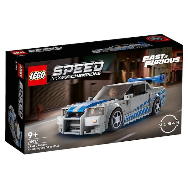 LEGO Speed Champions 2 Fast 2 Furious Nisan Skyline GT-R R34 (76917)