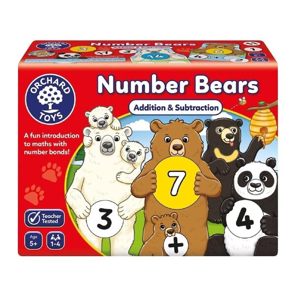 Orchard Toys Number Bears Board Game