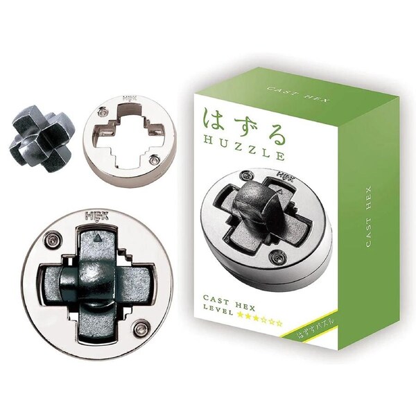 Hanayama Level 3 Hex Cast Puzzle