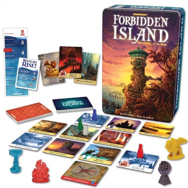 Gamewright Forbidden Island: Adventure If You Dare Card Game