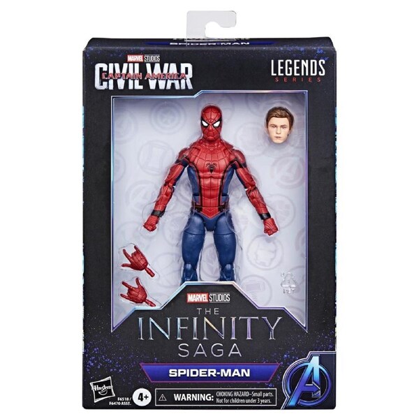 Marvel Legends Series Infinity Saga Spider-Man Captain America Civil War Action Figure