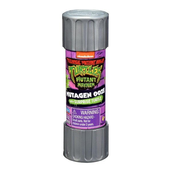 Teenage Mutant Ninja Turtles Movie Ooze Cannister With Surprise Turtle (Designs may vary)