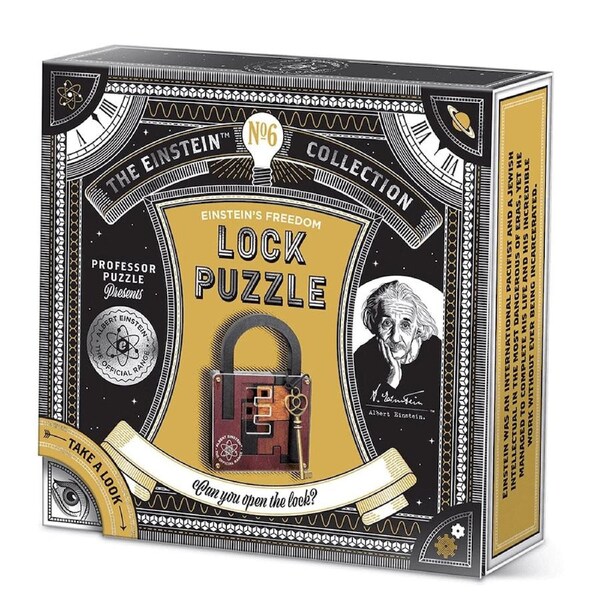 Professor Puzzle Einstein's Freedom Lock Puzzle