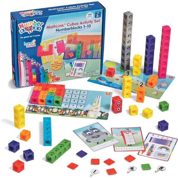 Mathlink Cubes Numberblocks 1-10 Activity Set