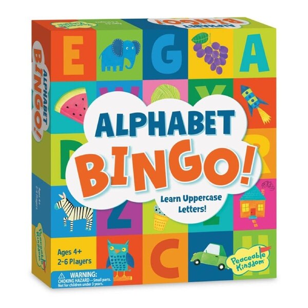 Alphabet Bingo Board Game