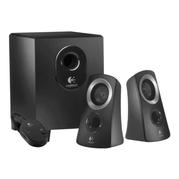 Logitech Z313 2.1CH PC Speaker System (Black)