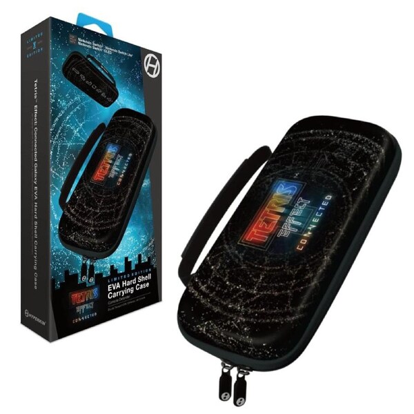 Hyperkin Tetris Effect Connected Galaxy Limited Edition EVA Hard Shell Carry Case for Nintendo Switch
