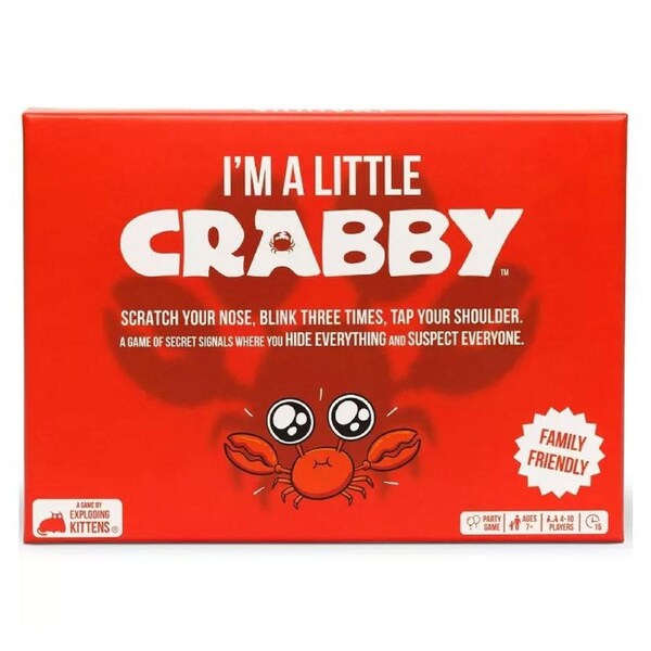 I'm a Little Crabby Game by Exploding Kittens