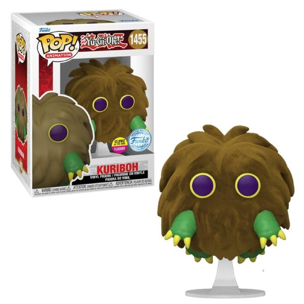 YU-GI-OH Kuriboh Flocked Glow Funko POP! Vinyl