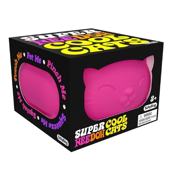 Schylling NeeDoh Cool Cats Super (Designs may vary)