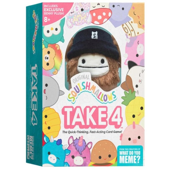 Take 4 Squishmallows Card Game