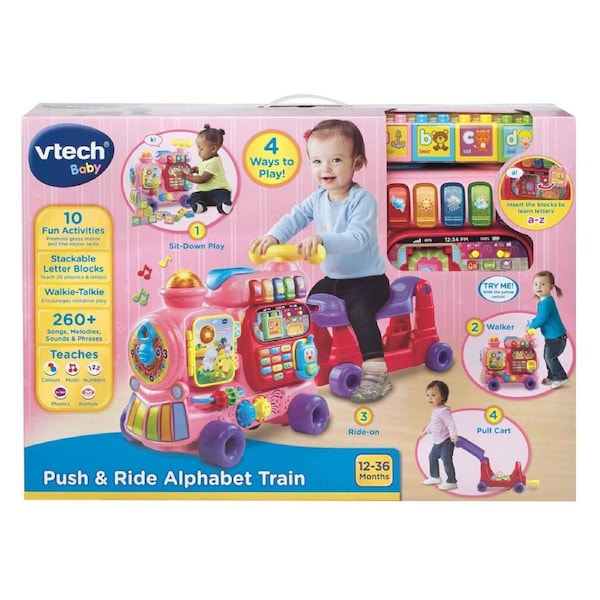VTech Push and Ride Alphabet Train Playset
