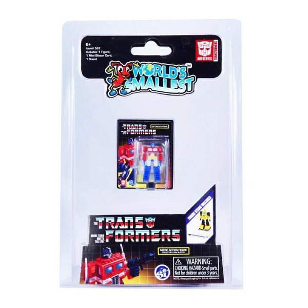 World's Smallest Transformers Micro Action Figure (Designs may vary)