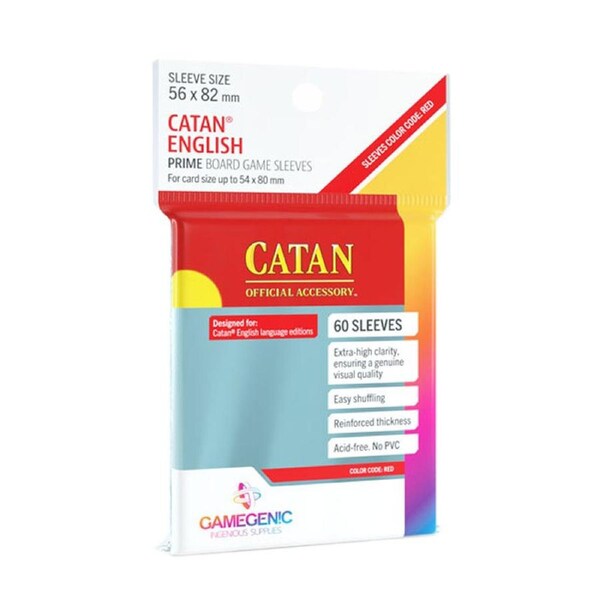 Gamegenic Catan English Prime Board Game Sleeves