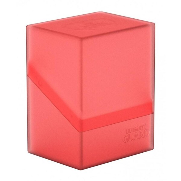 Ultimate Guard Boulder 80+ Deck Case (Ruby)