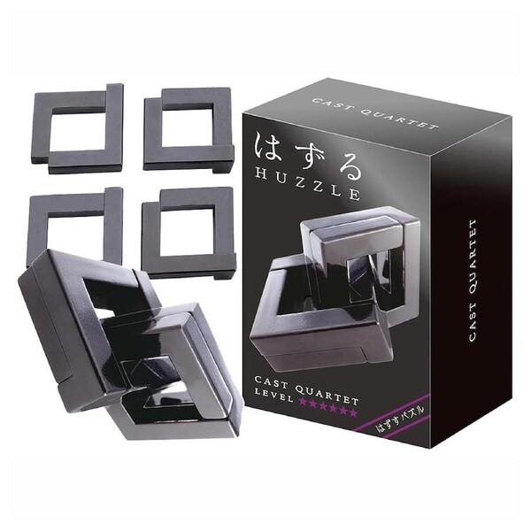 Hanayama Level 6 Quartet Cast Puzzle