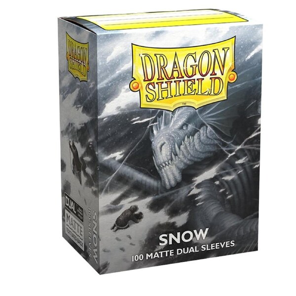 Dragon Shield Matte Snow White Sleeves 100 Pack