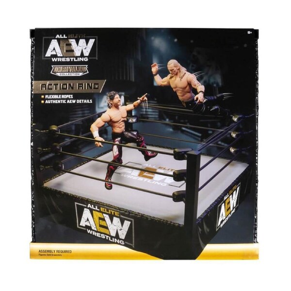 AEW Unrivaled Figure Core Wrestling Ring Medium Playset