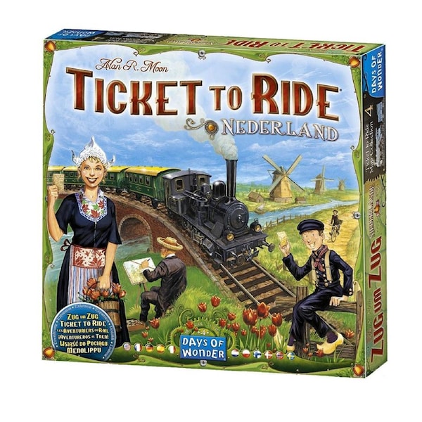 Ticket To Ride Nederland Expansion Board Game