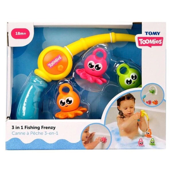 TOMY 3 In 1 Fishing Frenzy
