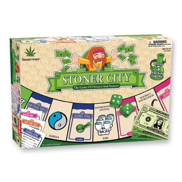 Stonerware Stoner City Board Game