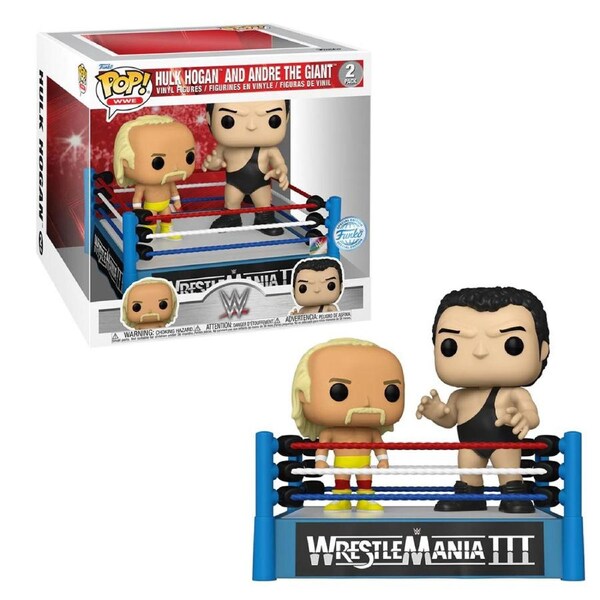 WWE Hulk Hogan vs Andre the Giant Funko POP! Moment Vinyl