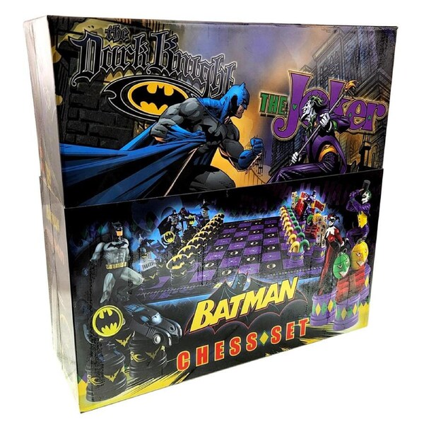 The Dark Knight vs The Joker Batman Chess Set