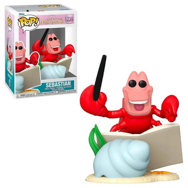 Disney The Little Mermaid 1989 Sebastian Funko POP! Vinyl