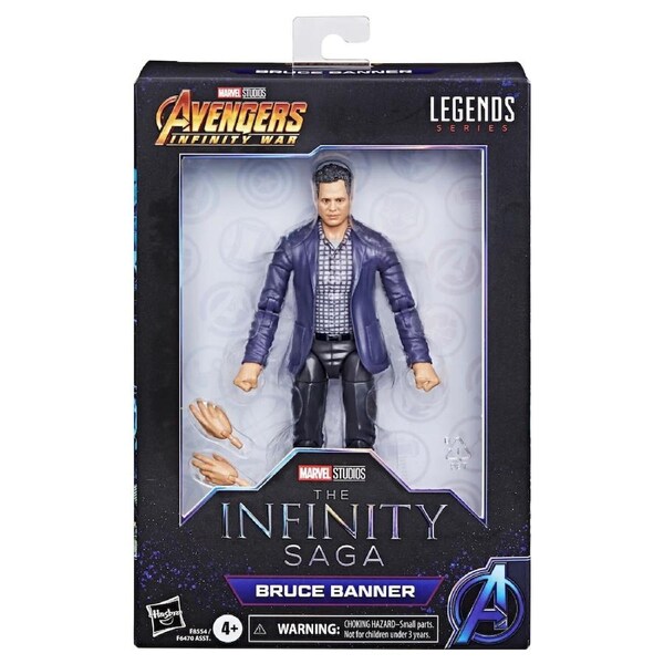 Marvel Legends Series Infinity Saga Bruce Banner Avengers Infinity War Action Figure