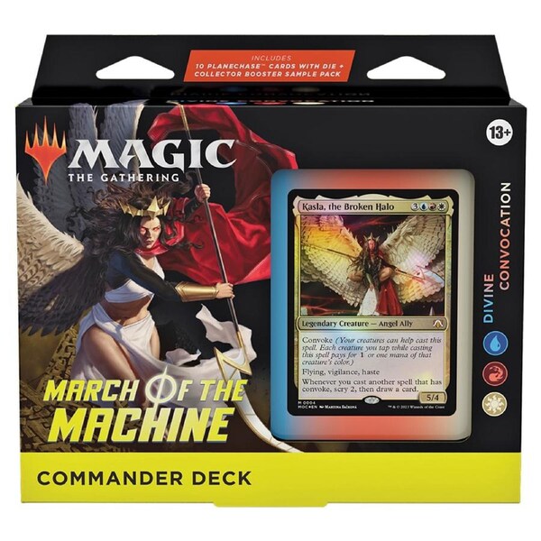Magic the Gathering: March of the Machine Divine Convocation Commander Deck