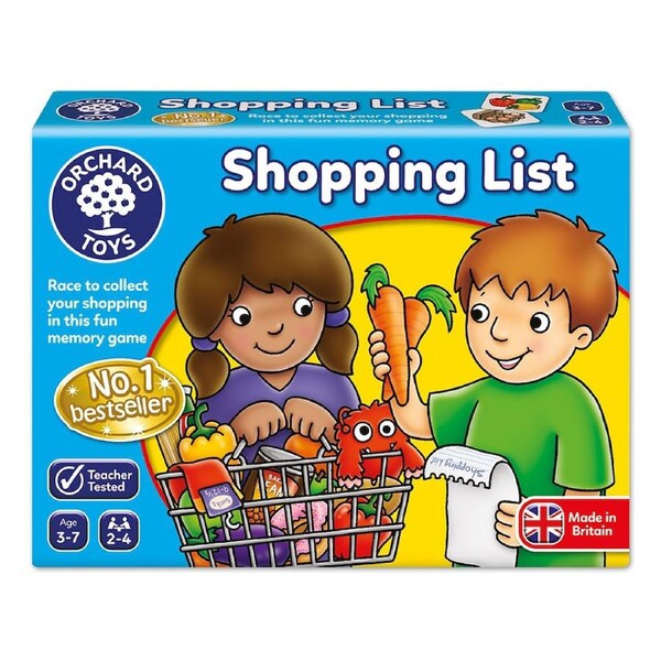 Shopping List Card Game