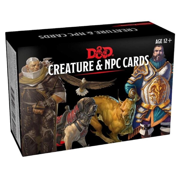 Dungeons and Dragons Creature and NPC Cards
