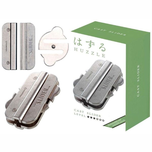 Hanayama Level 3 Cast Slider Puzzle