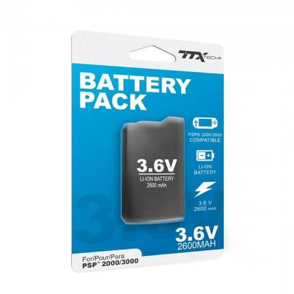 TTX Tech Rechargeable Battery Pack for PSP 2000