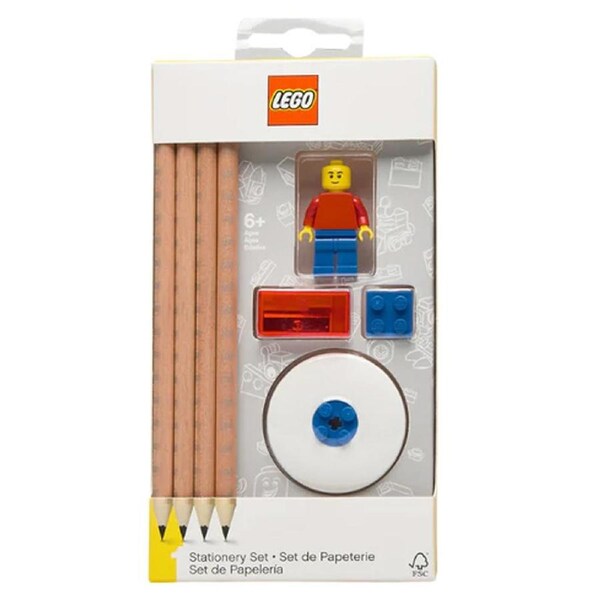 Lego 2.0 Stationery Set With Figurine