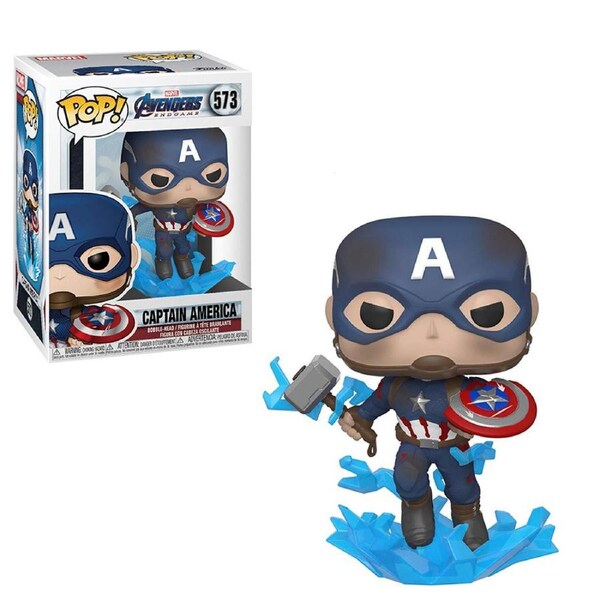 Marvel Avengers: Endgame Captain America with Mjolnir Funko POP! Vinyl