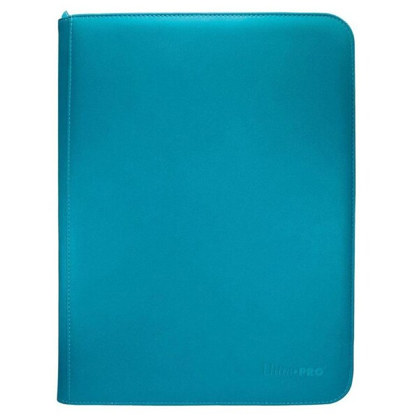 Ultra Pro Vivid 9 Pocket Zippered Pro Binder Teal