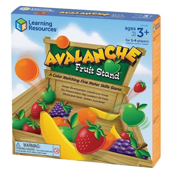 Learning Resources Avalanche Fruit Stand Educational Toy