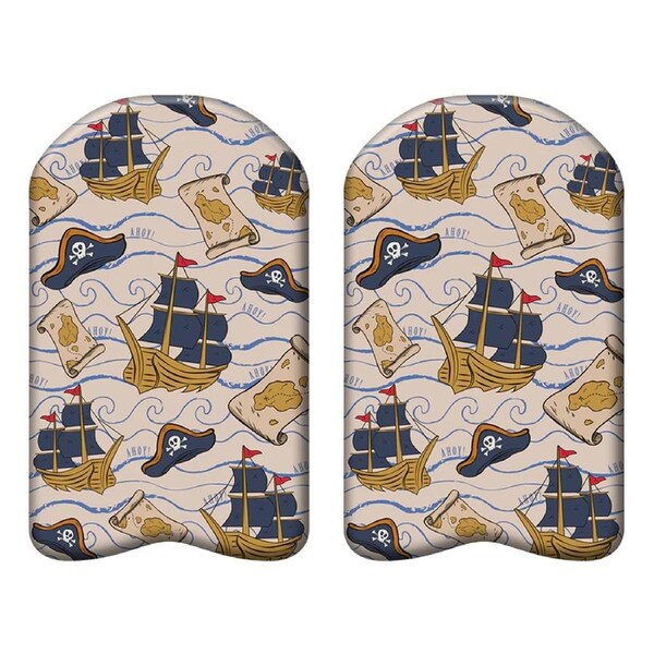 2x Airtime 42X27cm Sharky Foam Kick Board Swimming Float Bodyboard Kids/Children