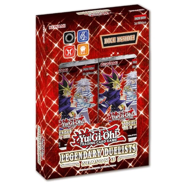 Yu-Gi-Oh! Trading Card Game Legendary Duelists Box Season 3 (Designs may vary)