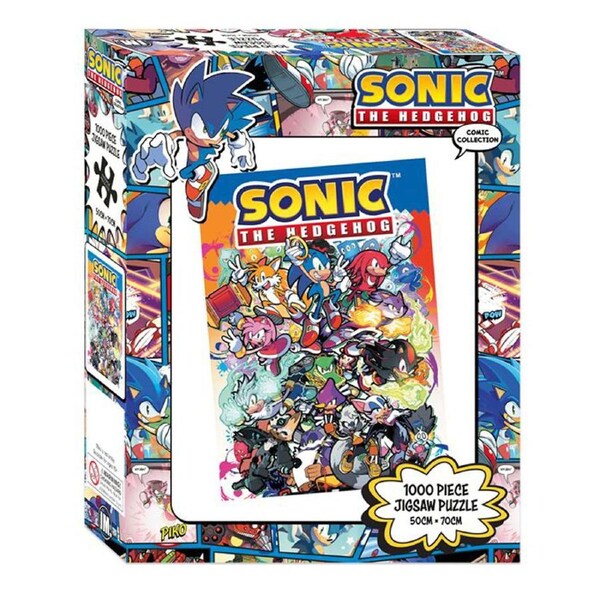 Sonic The Hedgehog Comic Characters 1000 Piece Puzzle