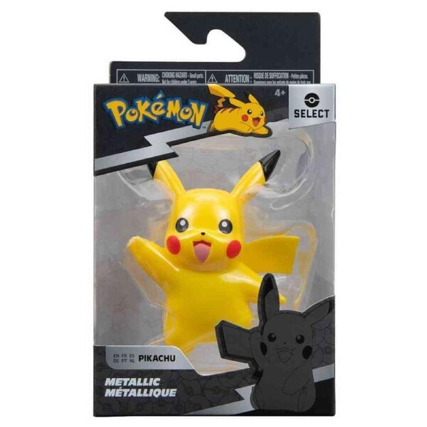 Pokemon Pikachu Select Metallic Figure