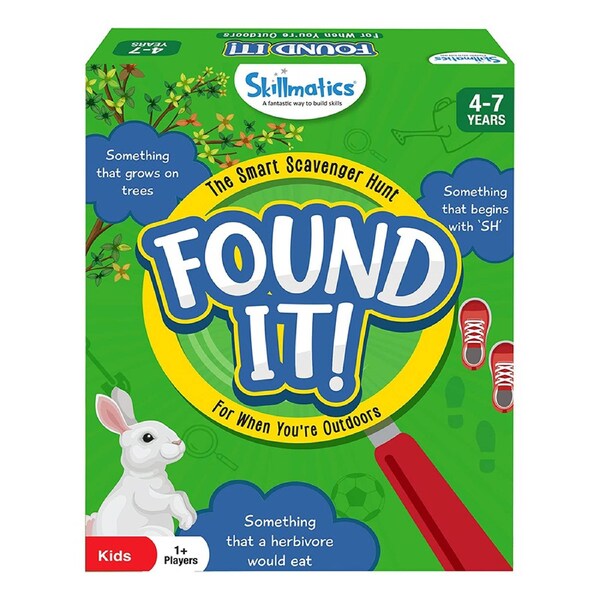 Skillmatics Found It Scavenger Hunt For When You're At Outdoors Card Game